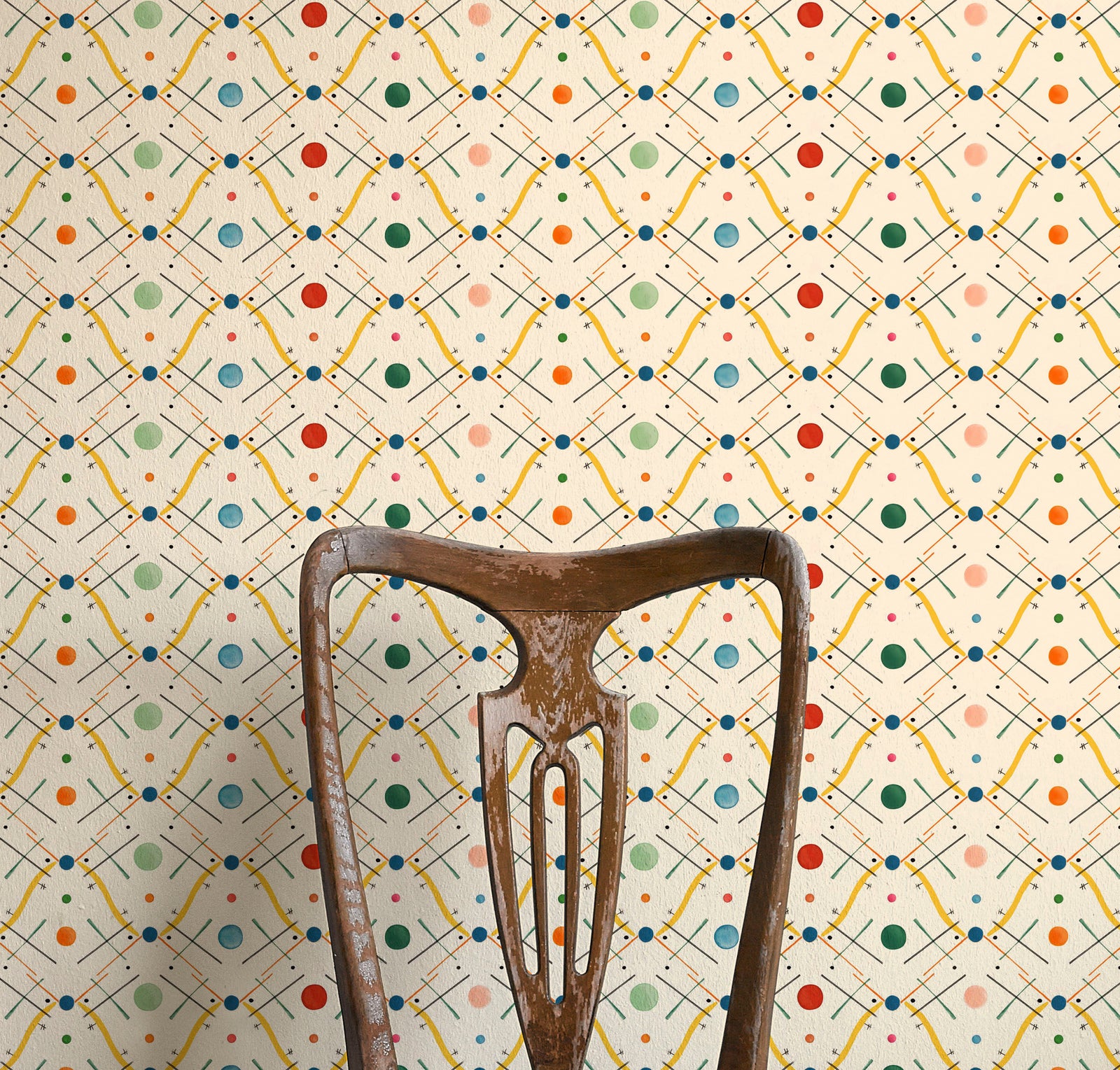 Improvisation Number 1 Wallpaper - Yellow