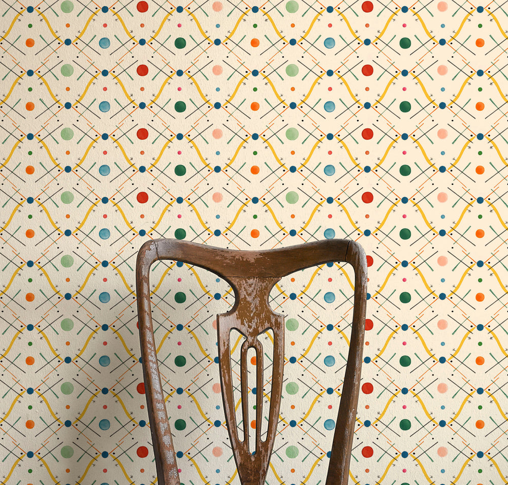 Improvisation Number 1 Wallpaper - Yellow