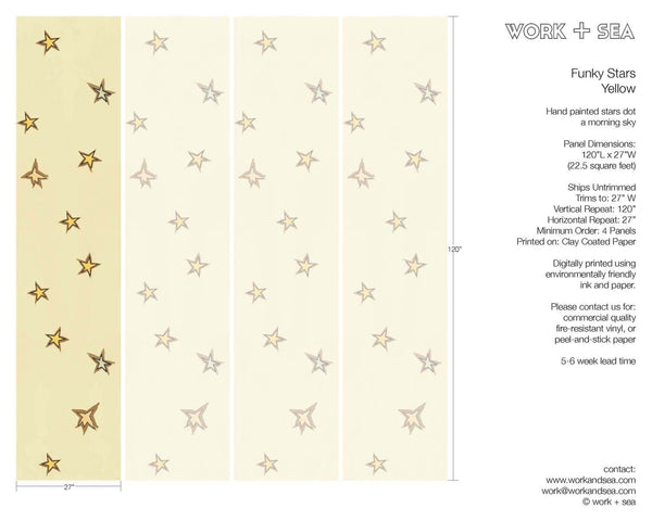 Funky Stars Wallpaper