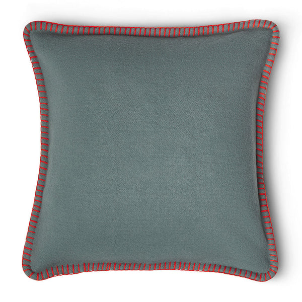 Vesper Merino Pillow Cover – Grey and Orange