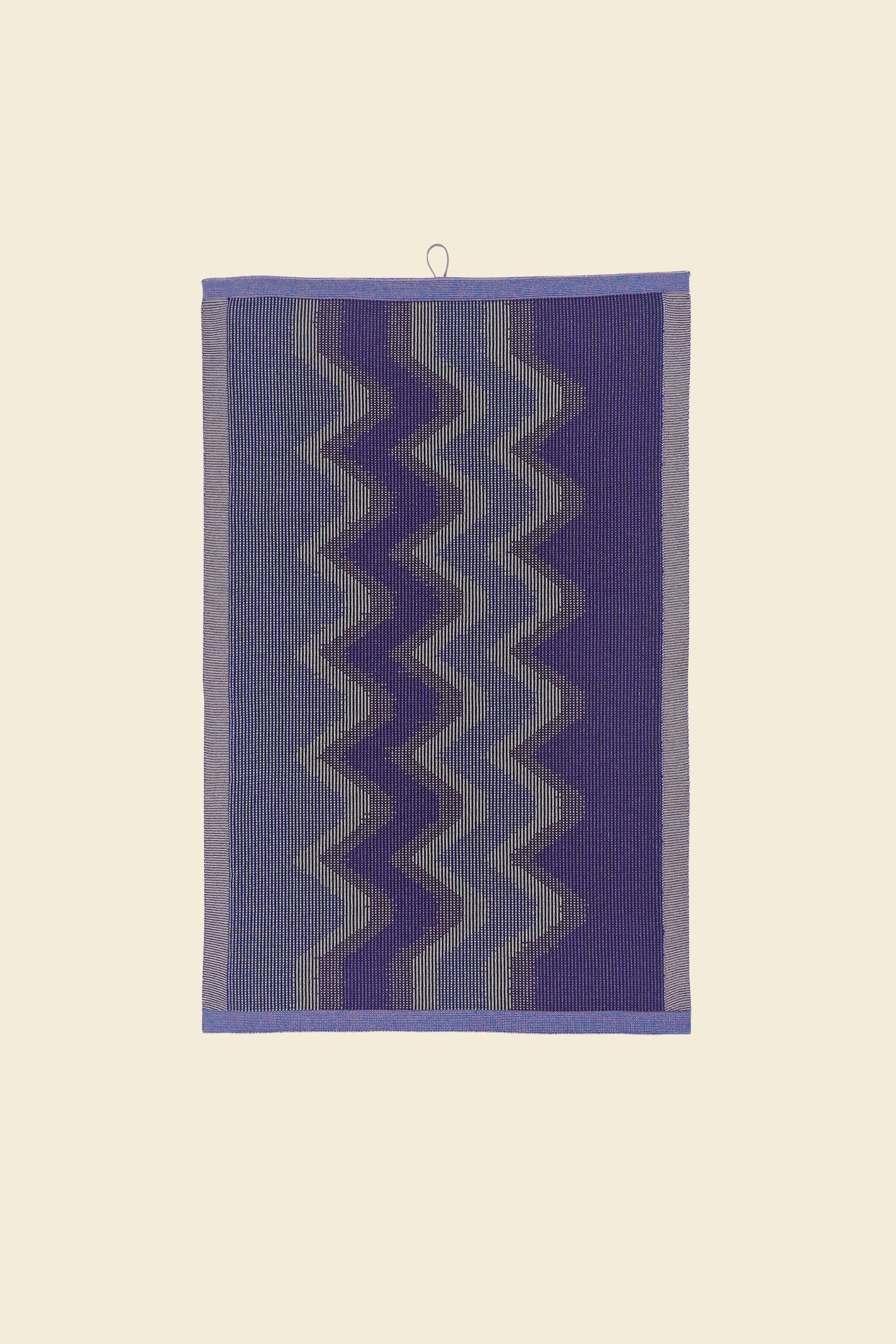 Organic Cotton Zig Zag Kitchen Towel