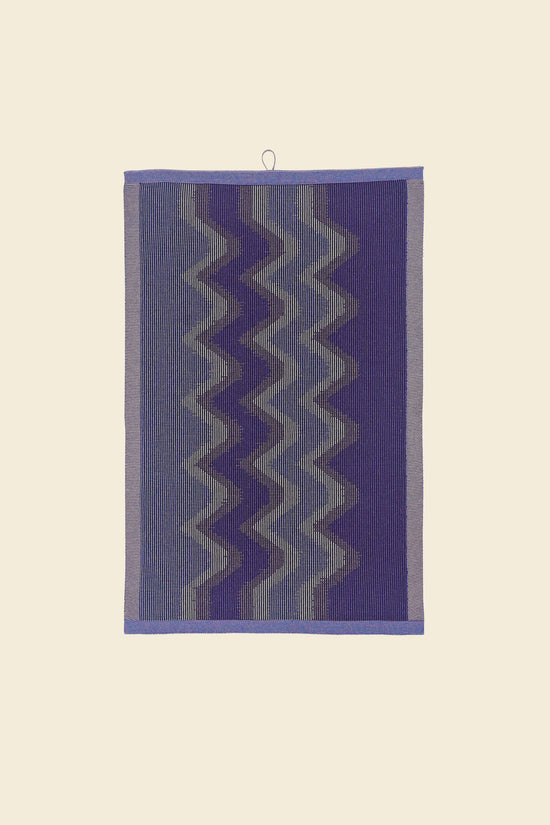 Organic Cotton Zig Zag Kitchen Towel