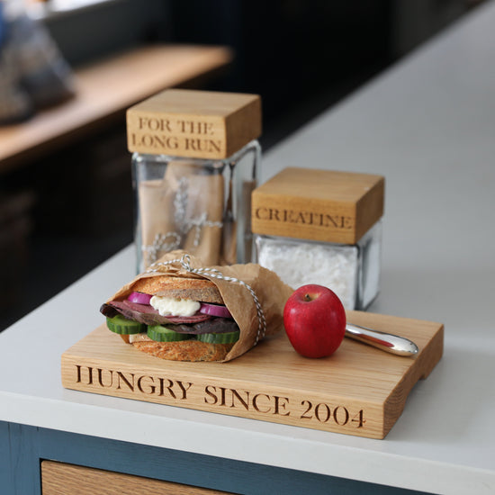 The Hungry Since Chopping Board