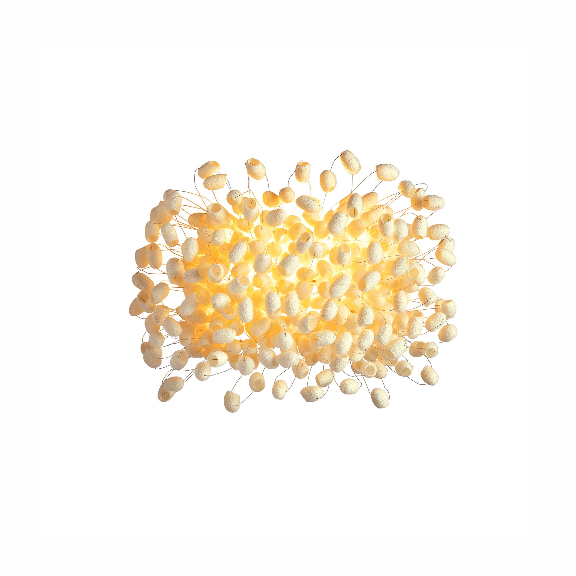 Chrysalis Wall by Ango – Silk Cocoon Handcrafted Wall Light