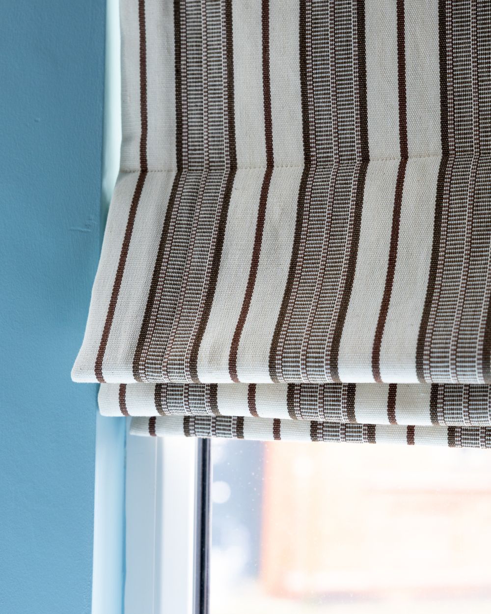 Aura Handwoven Stripe Fabric | Earth Root