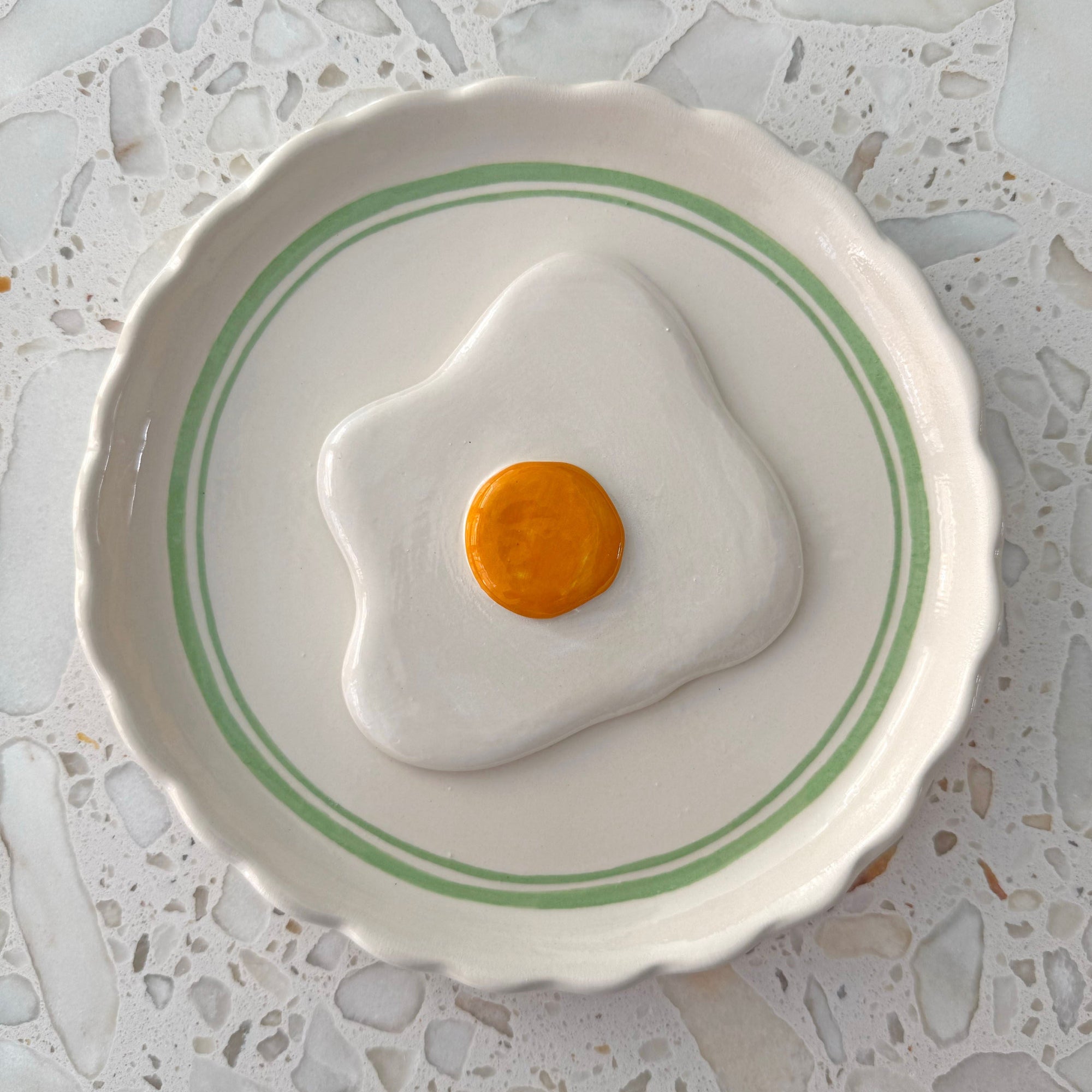 Fried Egg Plate