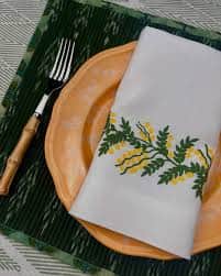 The Mimosa Vine Napkin