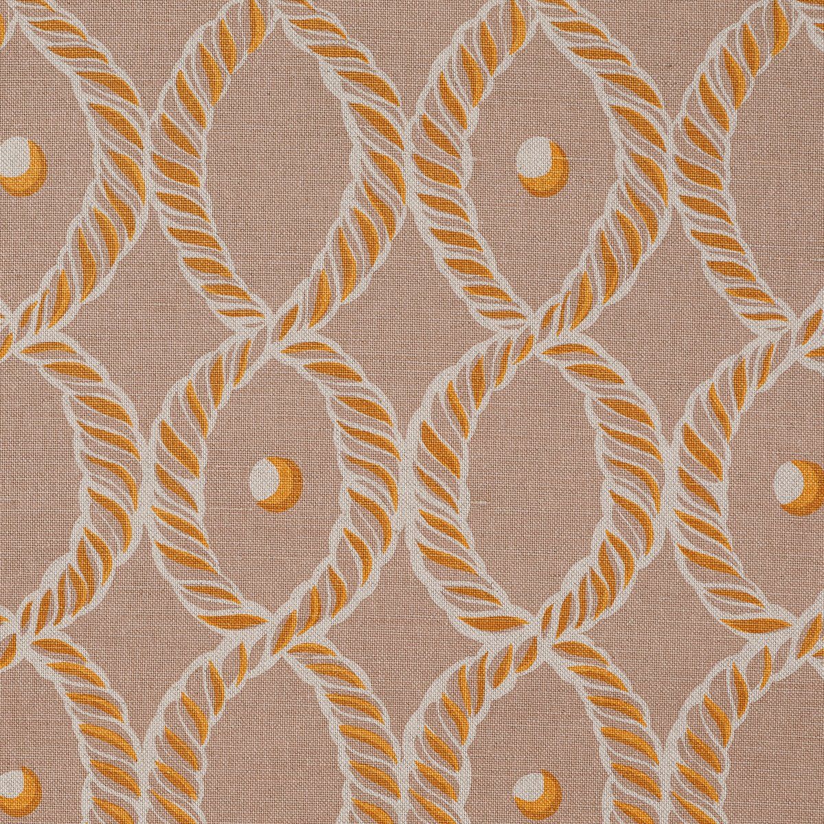 Dolly Fabric in Grey and Gold