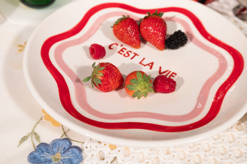 Talk of the Table Artisanal Plate Set #3