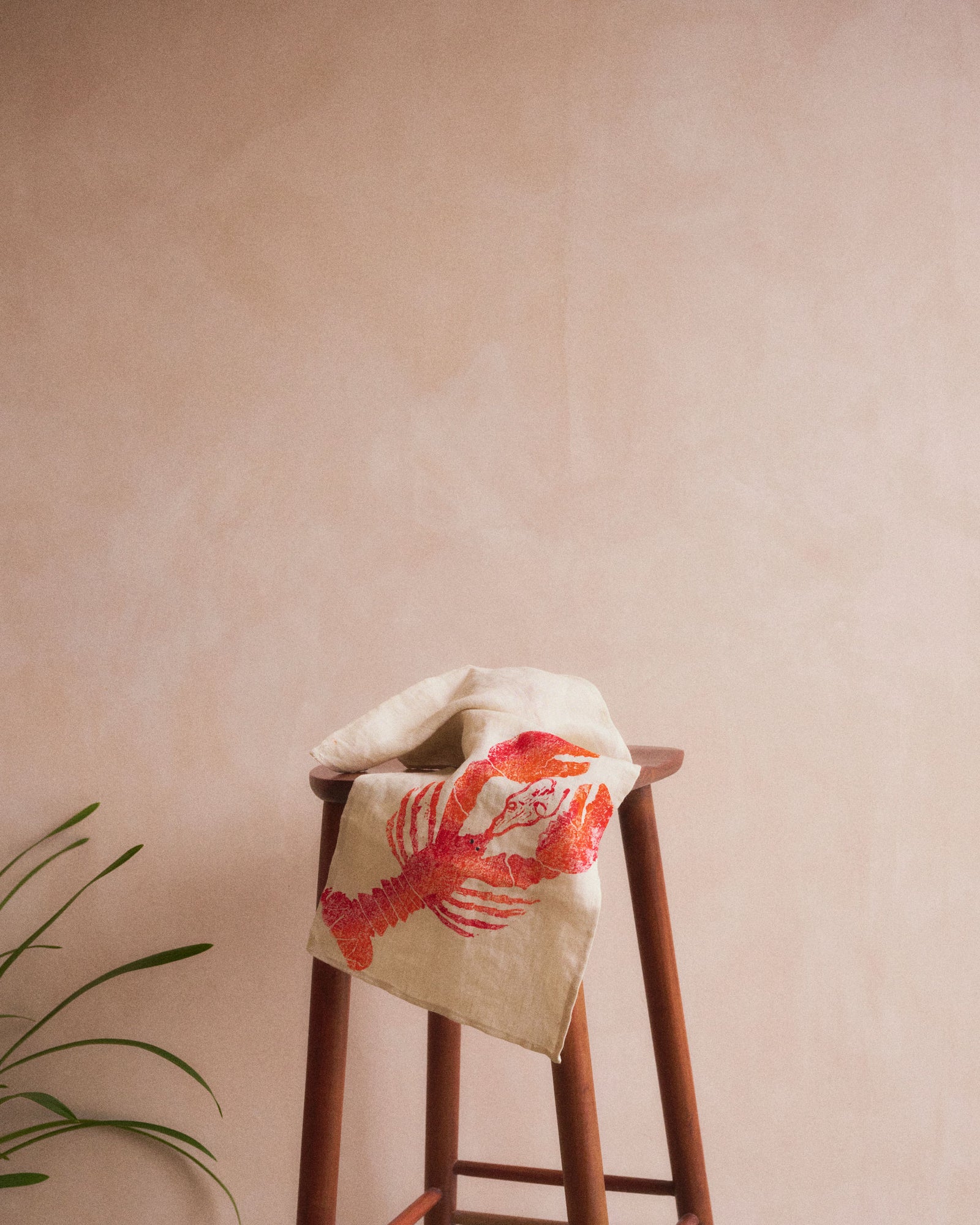 Lobster Napkins. Set of 4