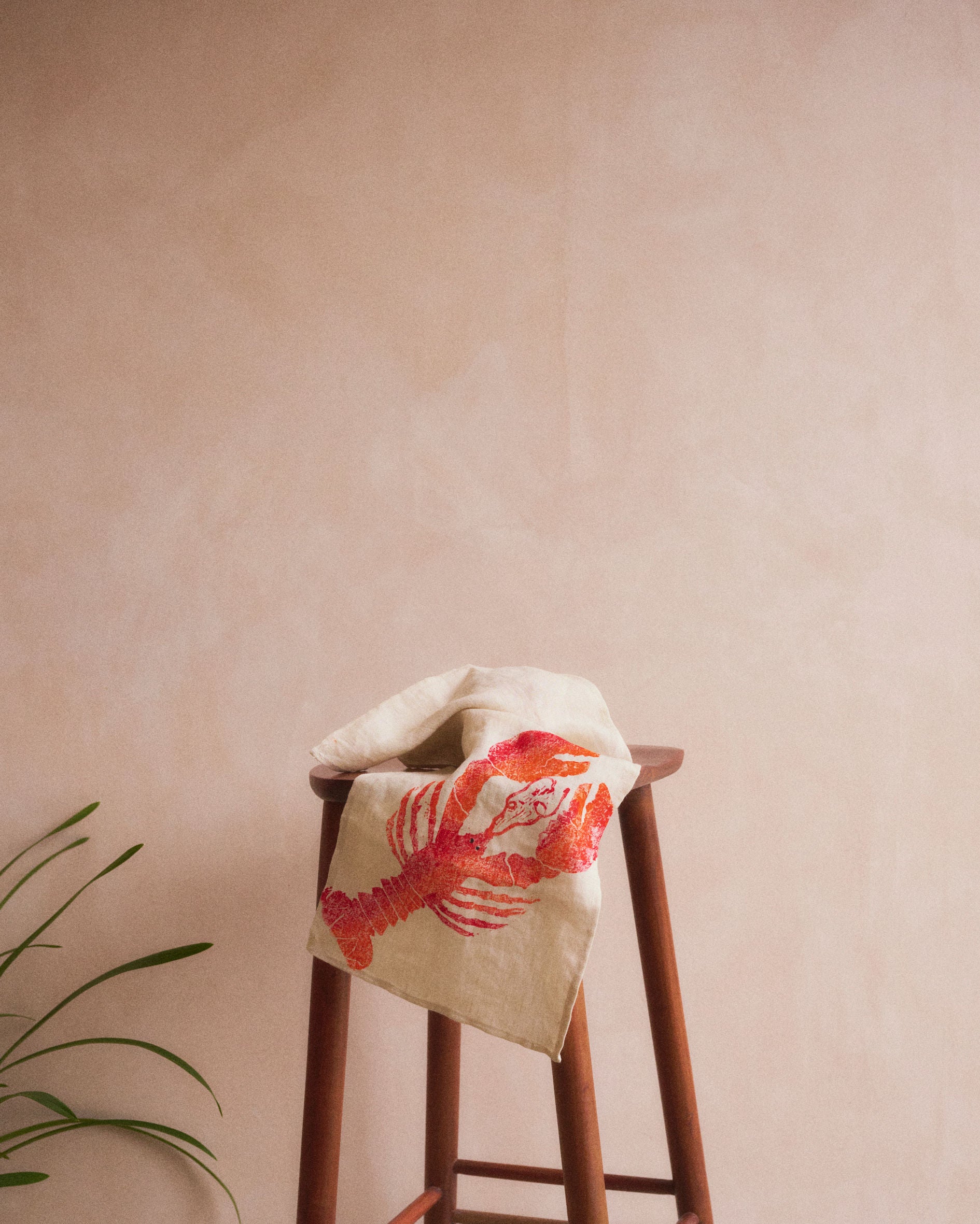 Lobster Napkins. Set of 4