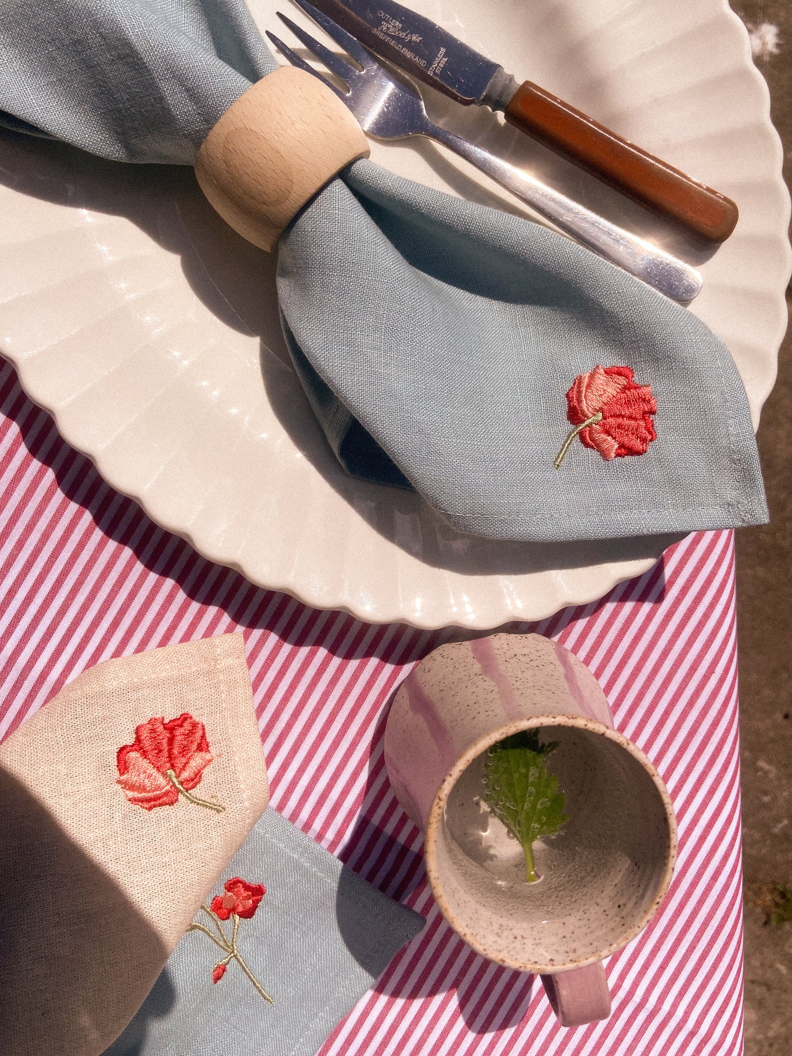 Geranium Napkins (set of 4)