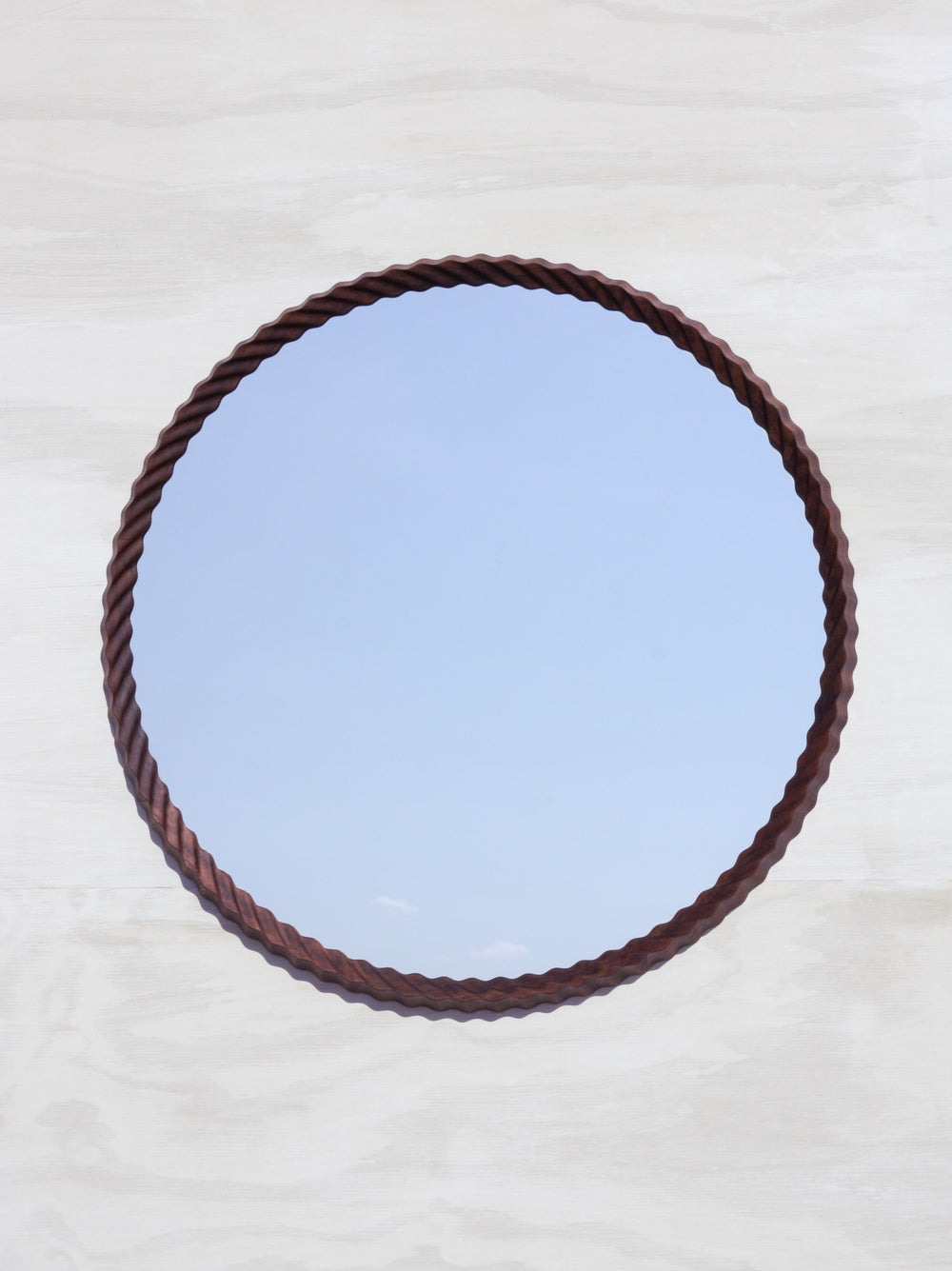 Kruller Grand Mirror - Walnut