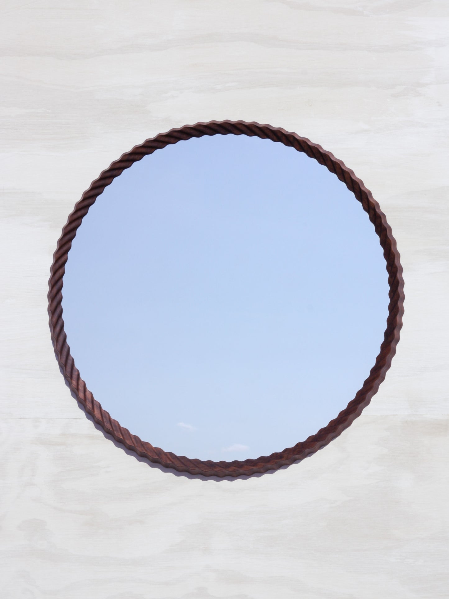Kruller Grand Mirror - Walnut