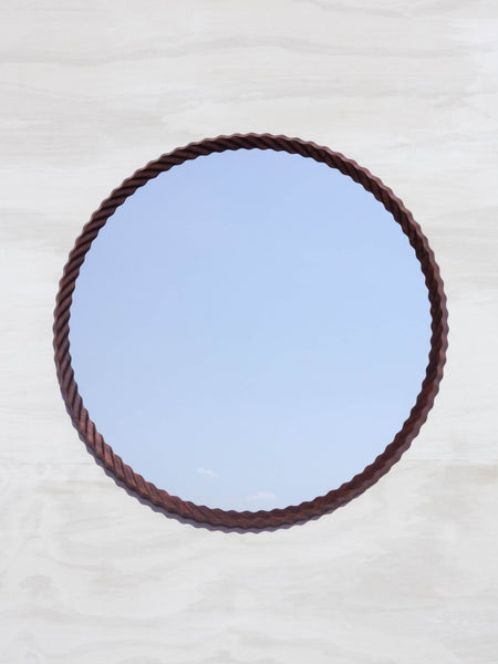 Kruller Grand Mirror - Walnut