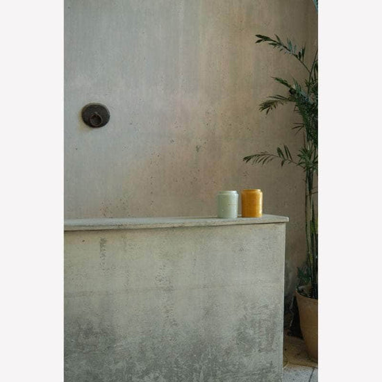 Ceramic Honey Almond Soy Wax Candle