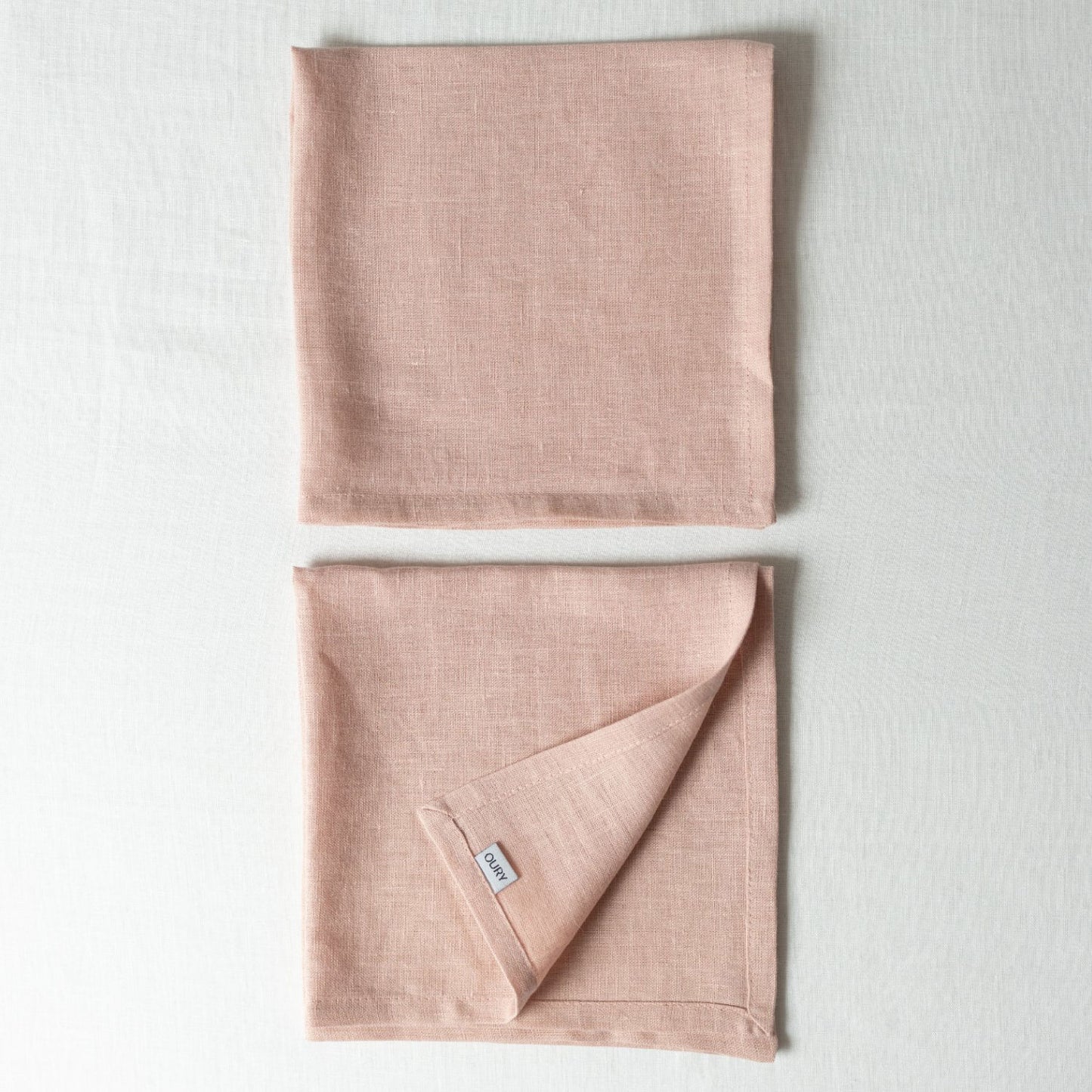 Pale Pink Napkins (Set of 2)