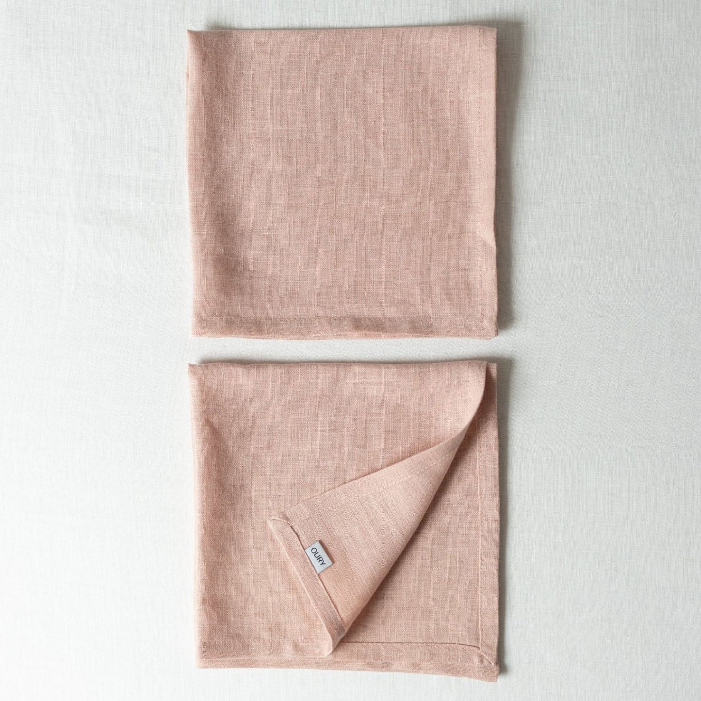 Pale Pink Napkins (Set of 2)