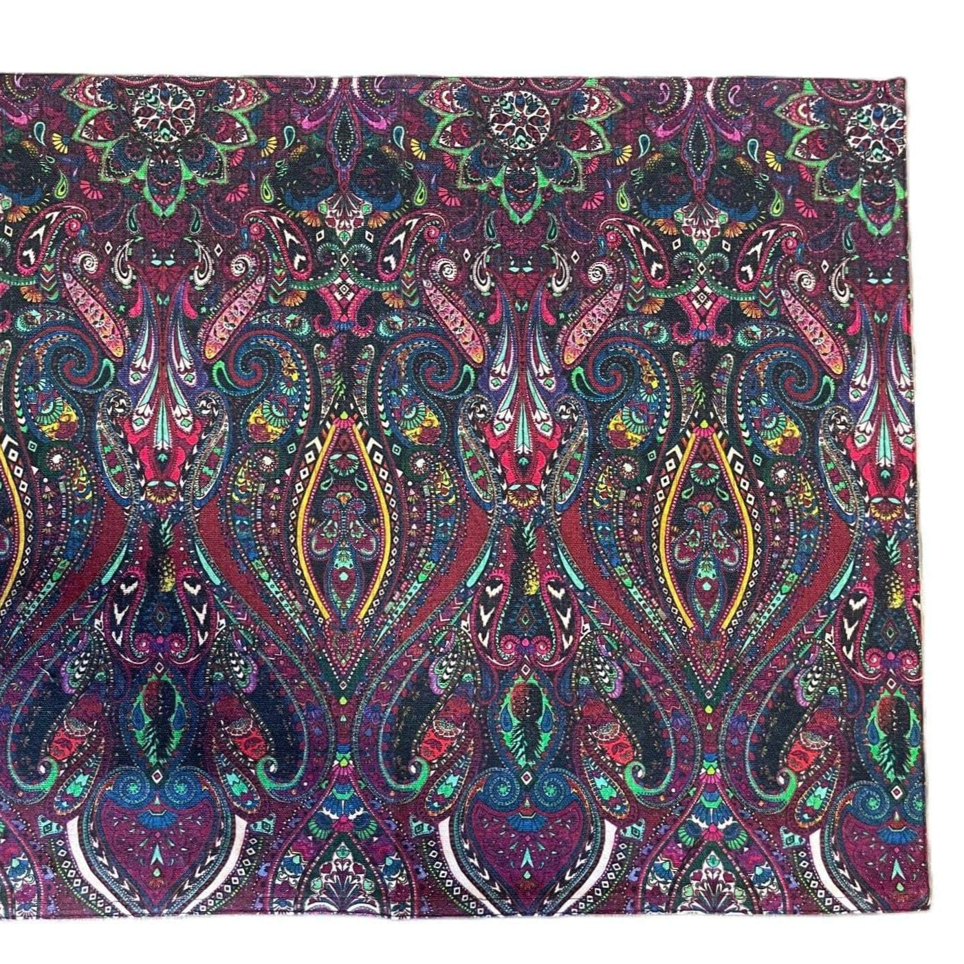 Matthew Williamson Cotton Tablecloth Peacock Feather - Style 01