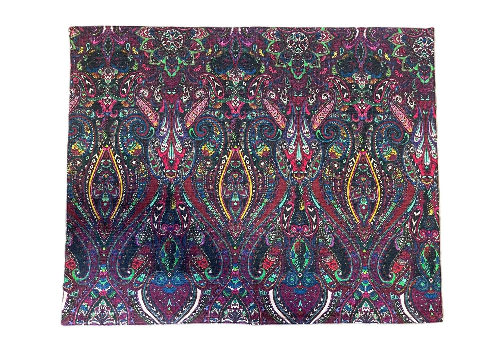 Matthew Williamson Cotton Tablecloth Peacock Feather