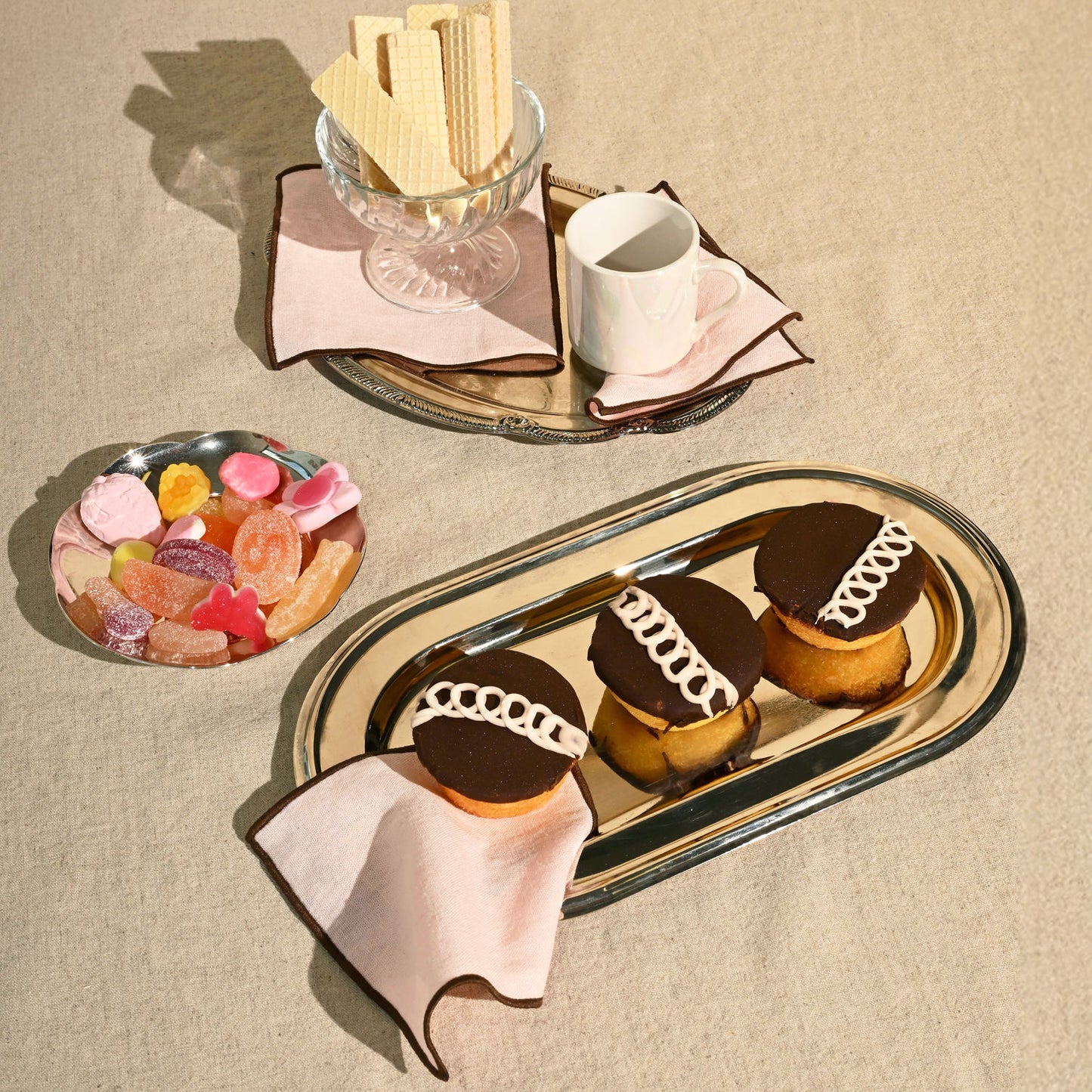 Neapolitan Cocktail Napkins | Set of 4