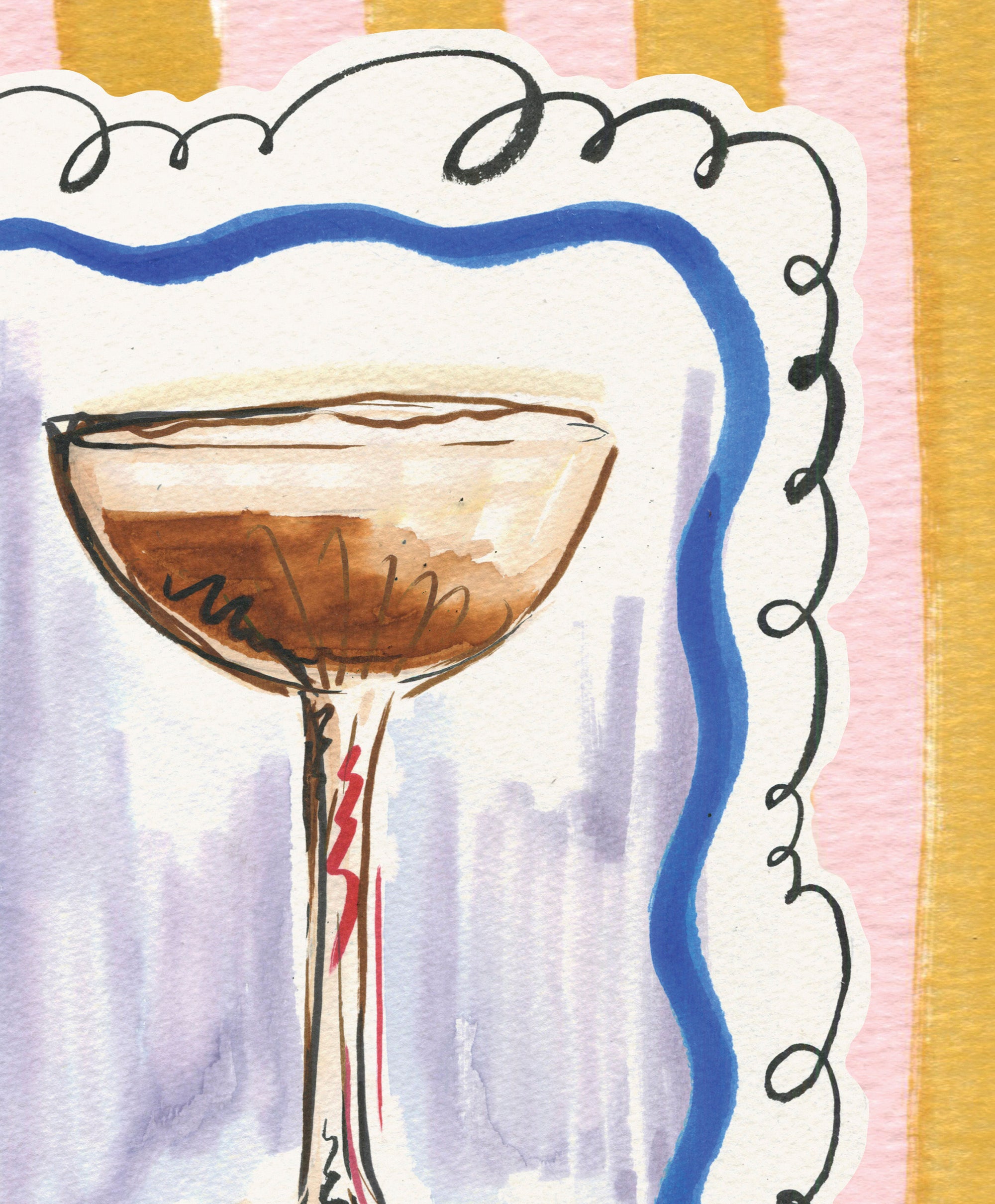 Espresso Martini Art Print