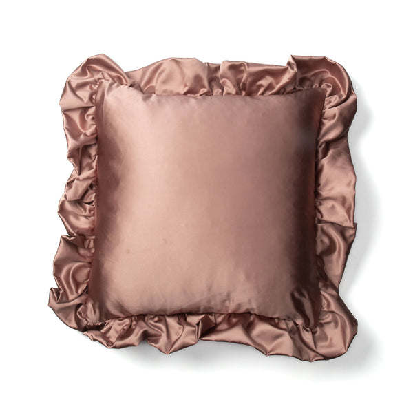 Ruffle Cushion made with Liberty Fabric 'Clarabell'
