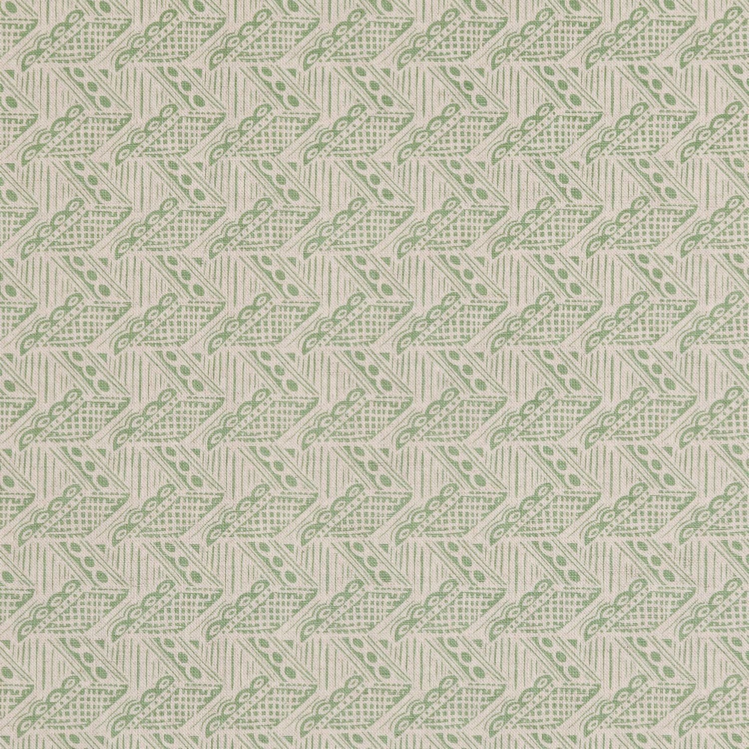 Thatch Fabric in Forest Green