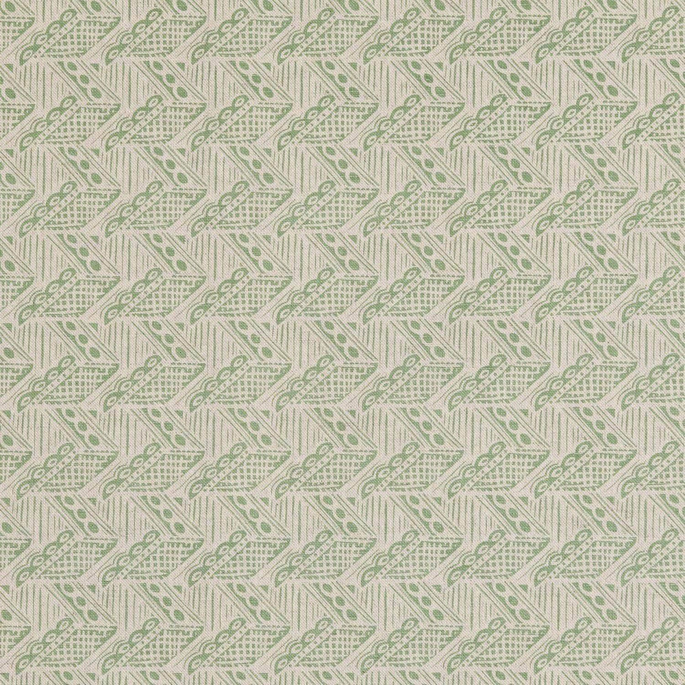 Thatch Fabric in Forest Green