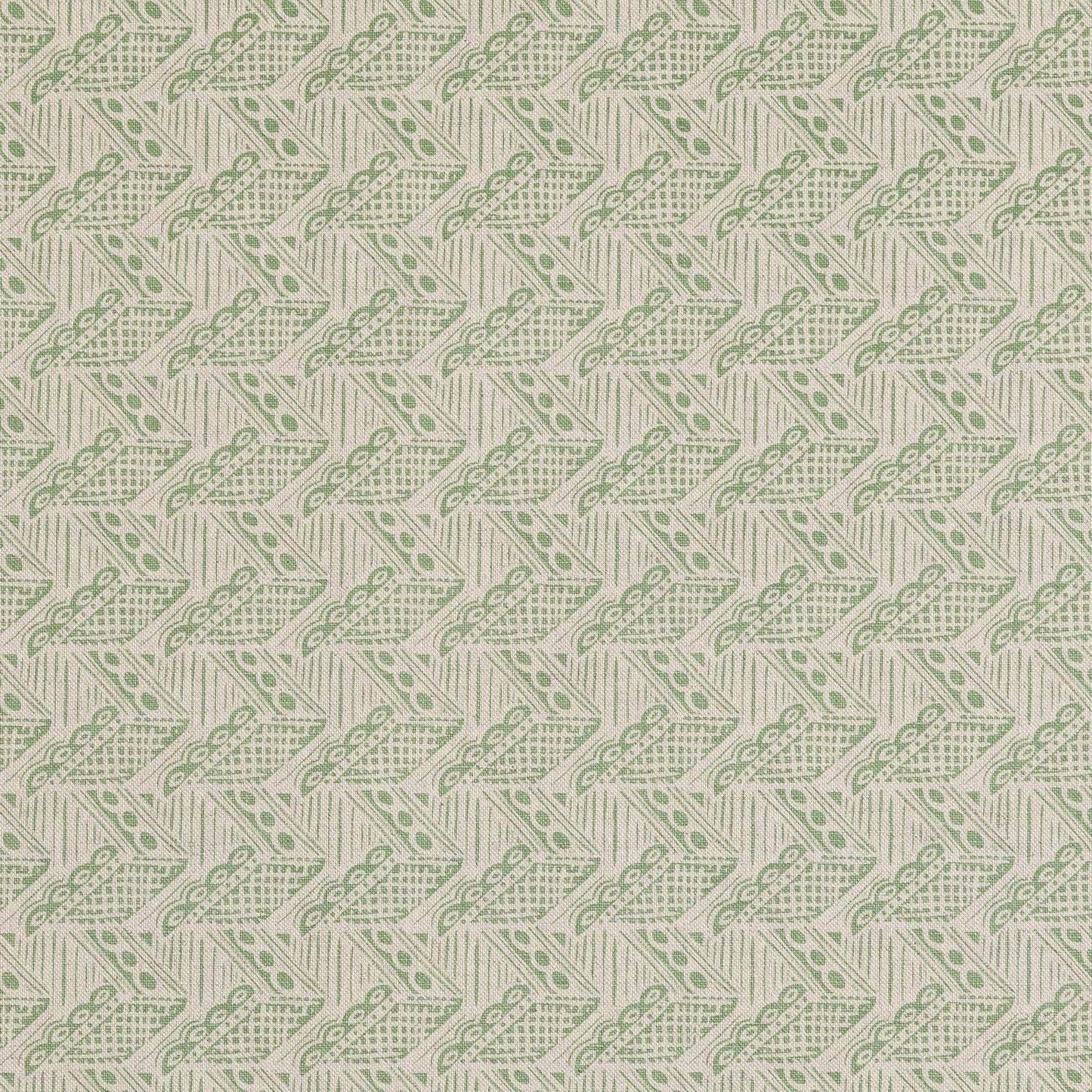 Thatch Fabric in Forest Green