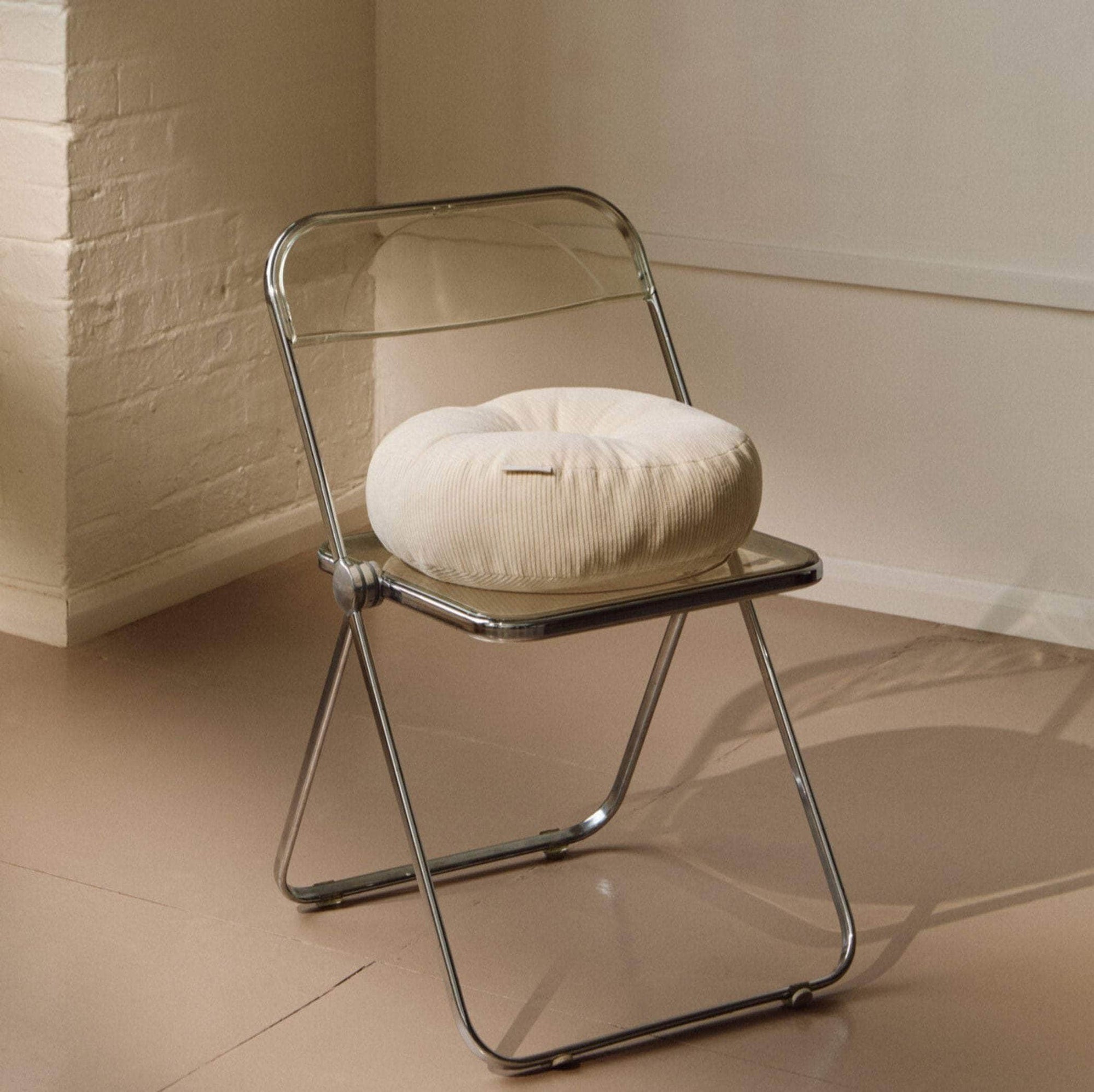 Le Rond - Corduroy Cushion Chalk