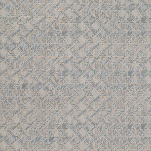 Thatch Fabric in Field Blue