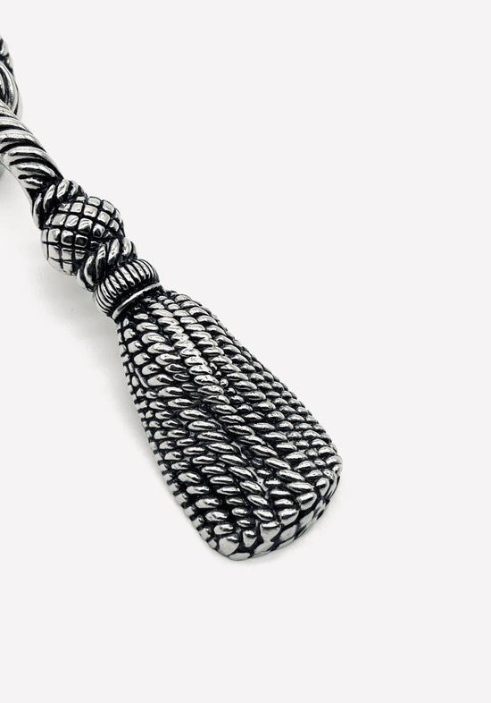 Silver-Plated Tassel Bottle Opener