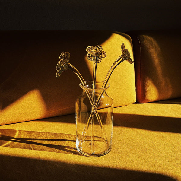 Mouthblown Crystal Vase