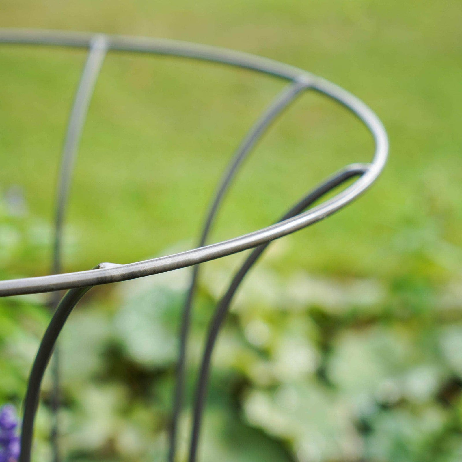 Outdoor Fluted Climber Zinc