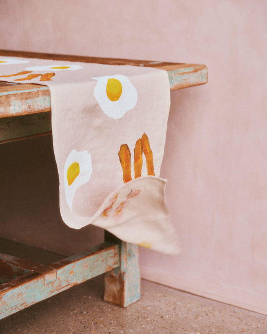 Eggs n Bacon Table Runner