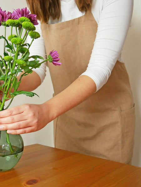 Linen Pinafore Apron