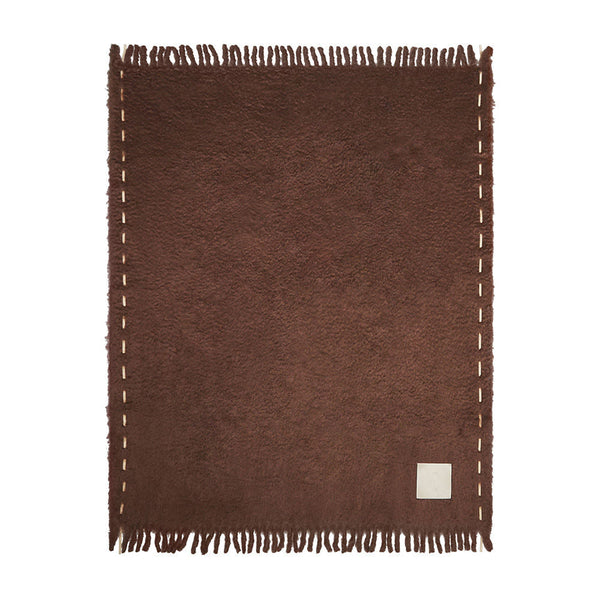 Chocolate Mohair Blanket – Viso X Ready To Hang