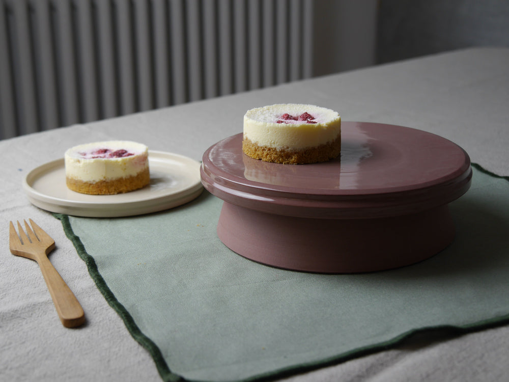 Medium Cake Stand, Damson