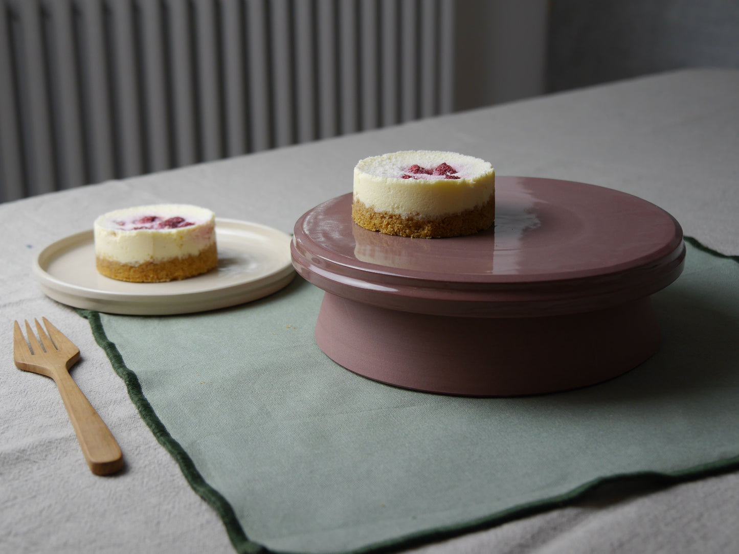 Medium Cake Stand, Damson
