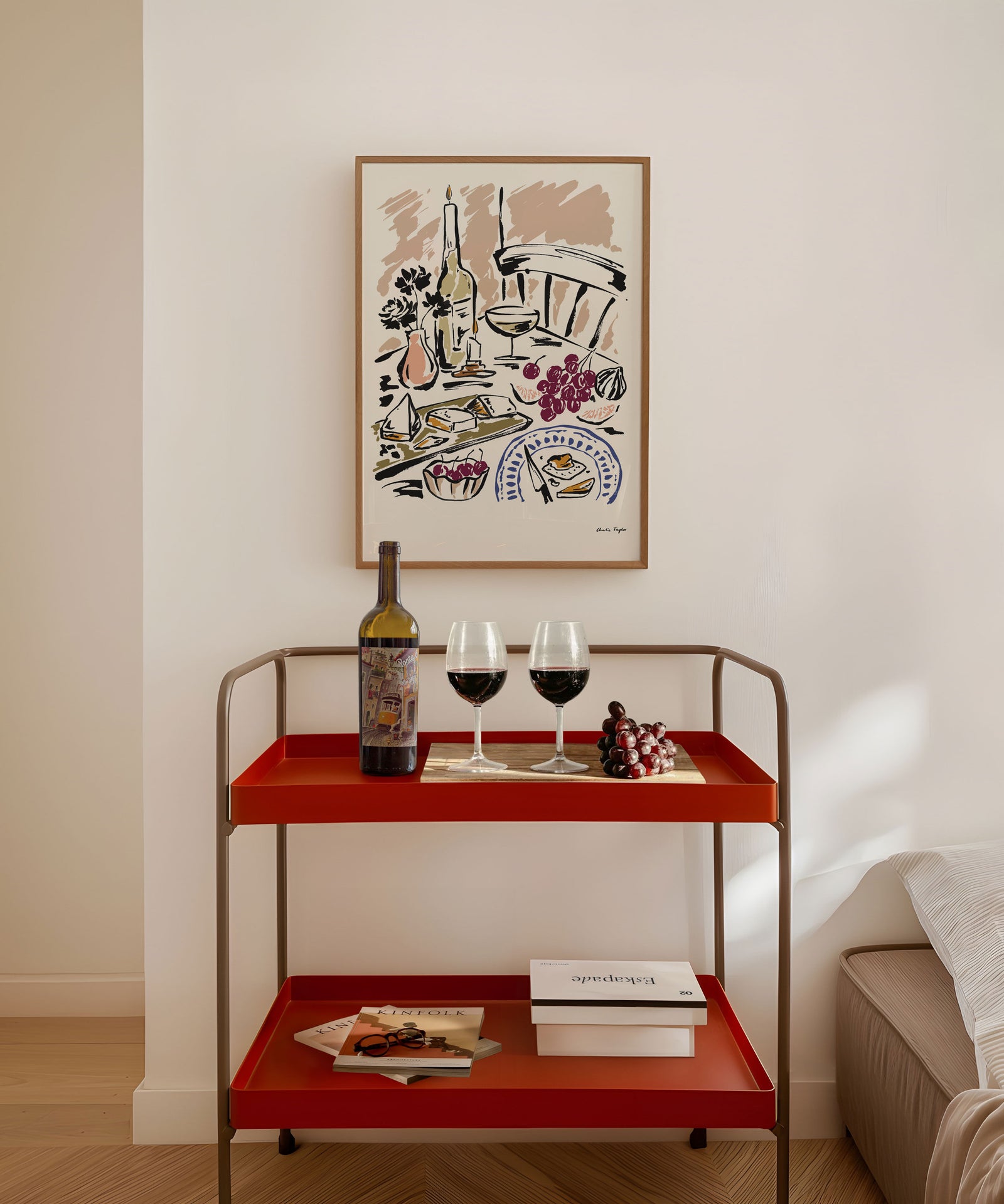 'Let's Stay In' Print