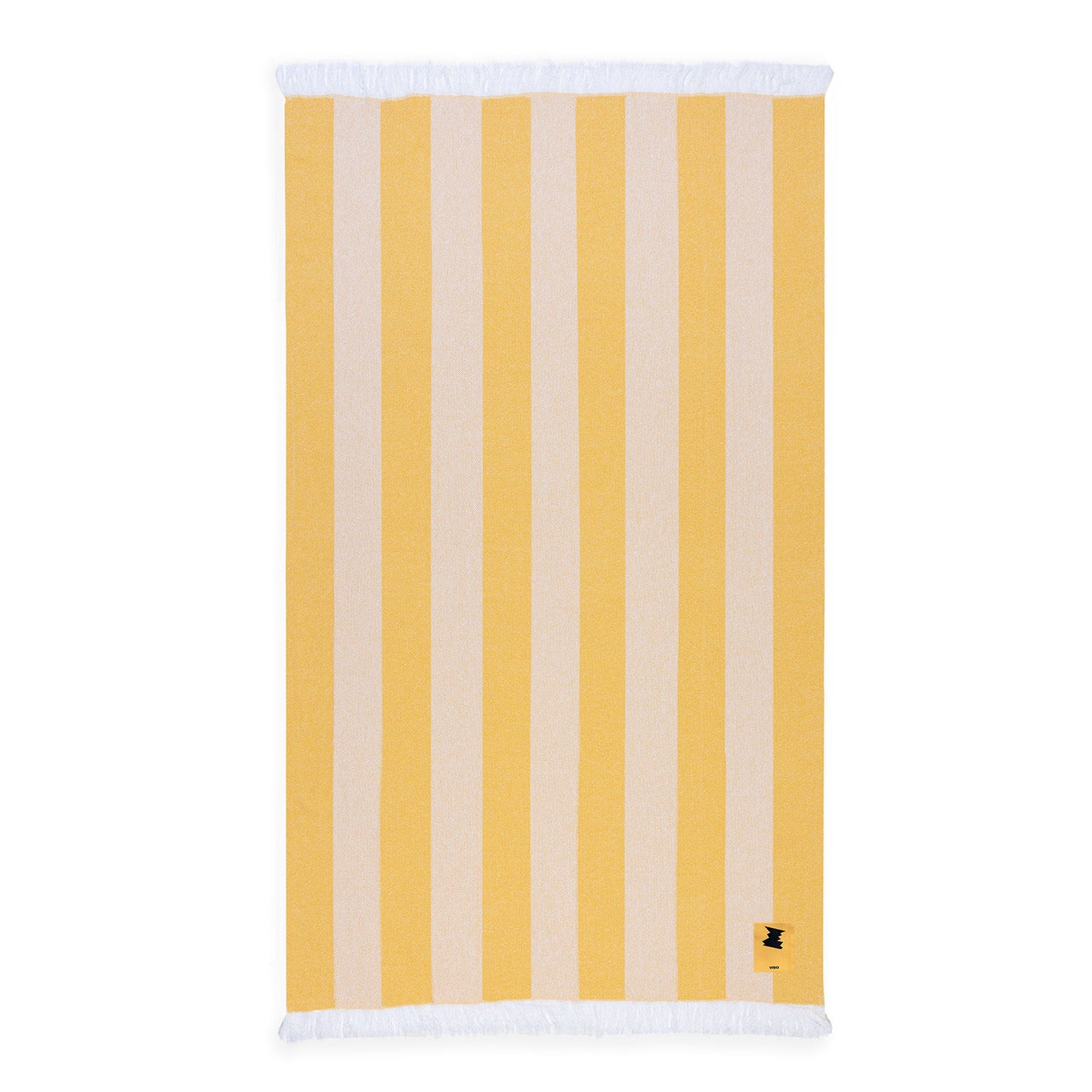 Cotton Beach Towel Yellow