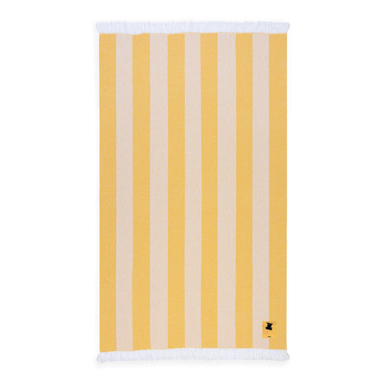 Cotton Beach Towel Yellow