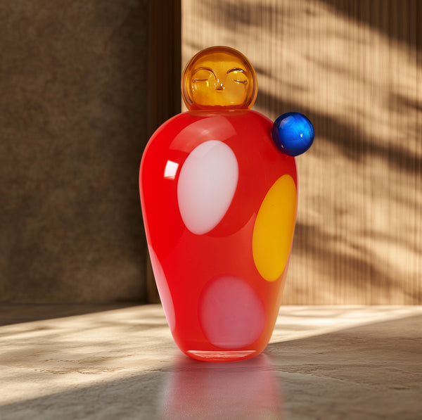 Mama Series Vase - Blue 03