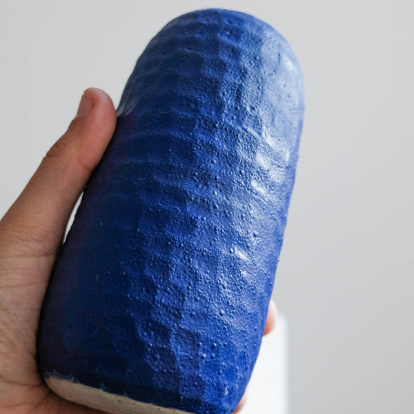 Murray - Ceramic Vase - Dark Blue
