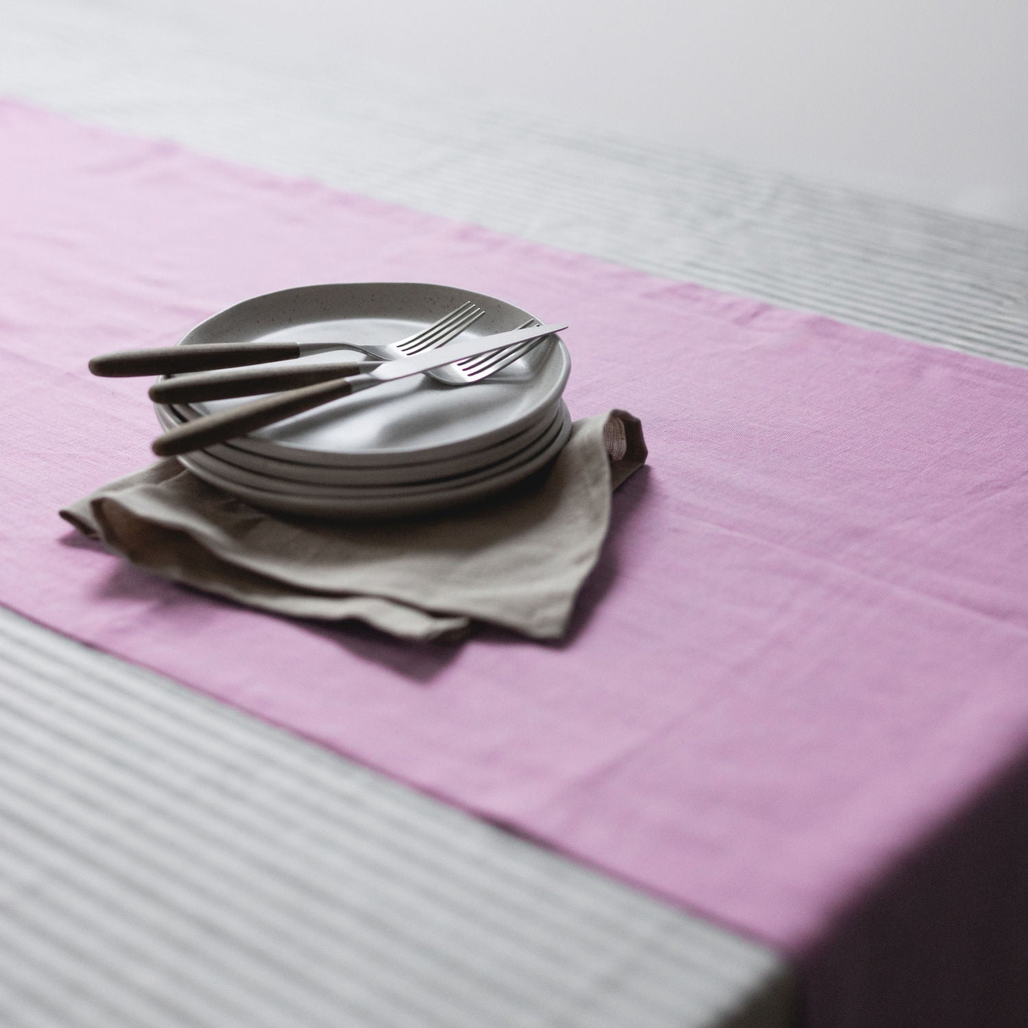 Pink Table Runner