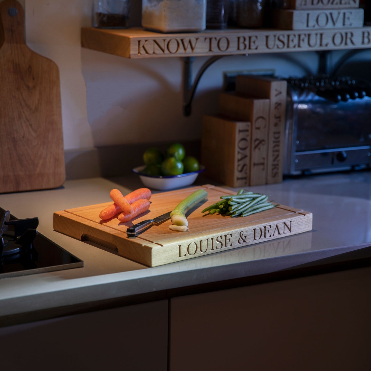 Personalised Oak Rectangular Board
