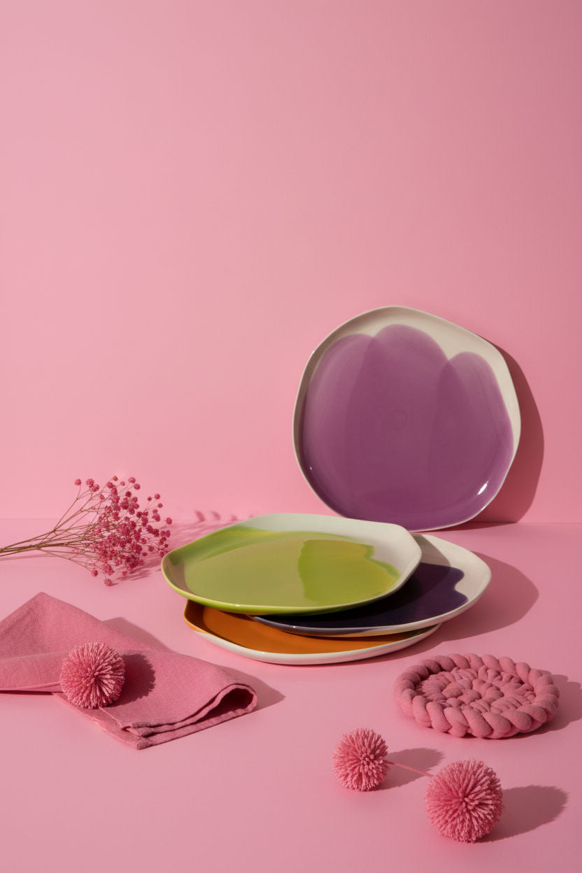 Copy of Set of 4 Side Plates - 19 cm