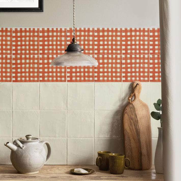 Gingham Tile x Maison Flaneur