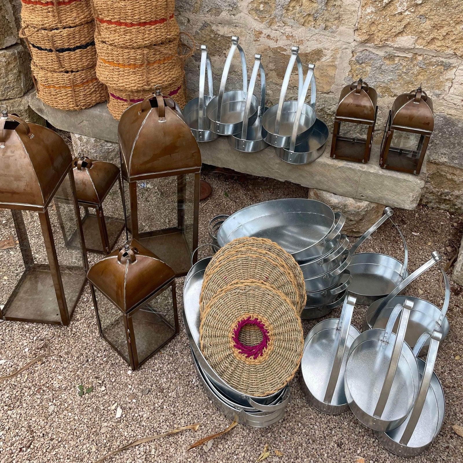 Medium Kaffe Haus Iron Lantern